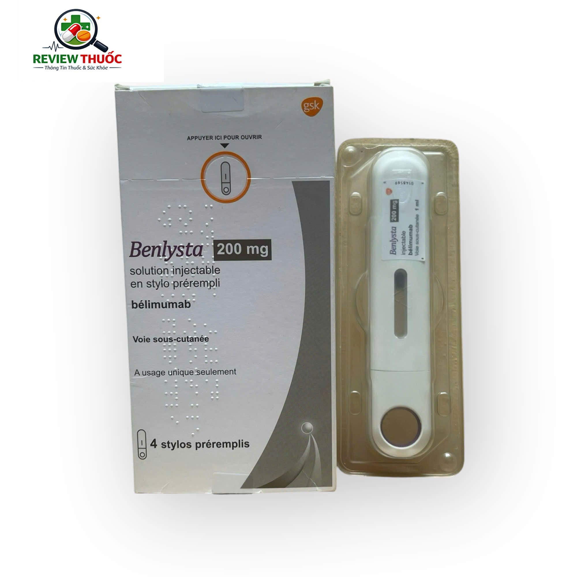 Thuốc Benlysta 200mg mua ở đâu giá bao nhiêu?