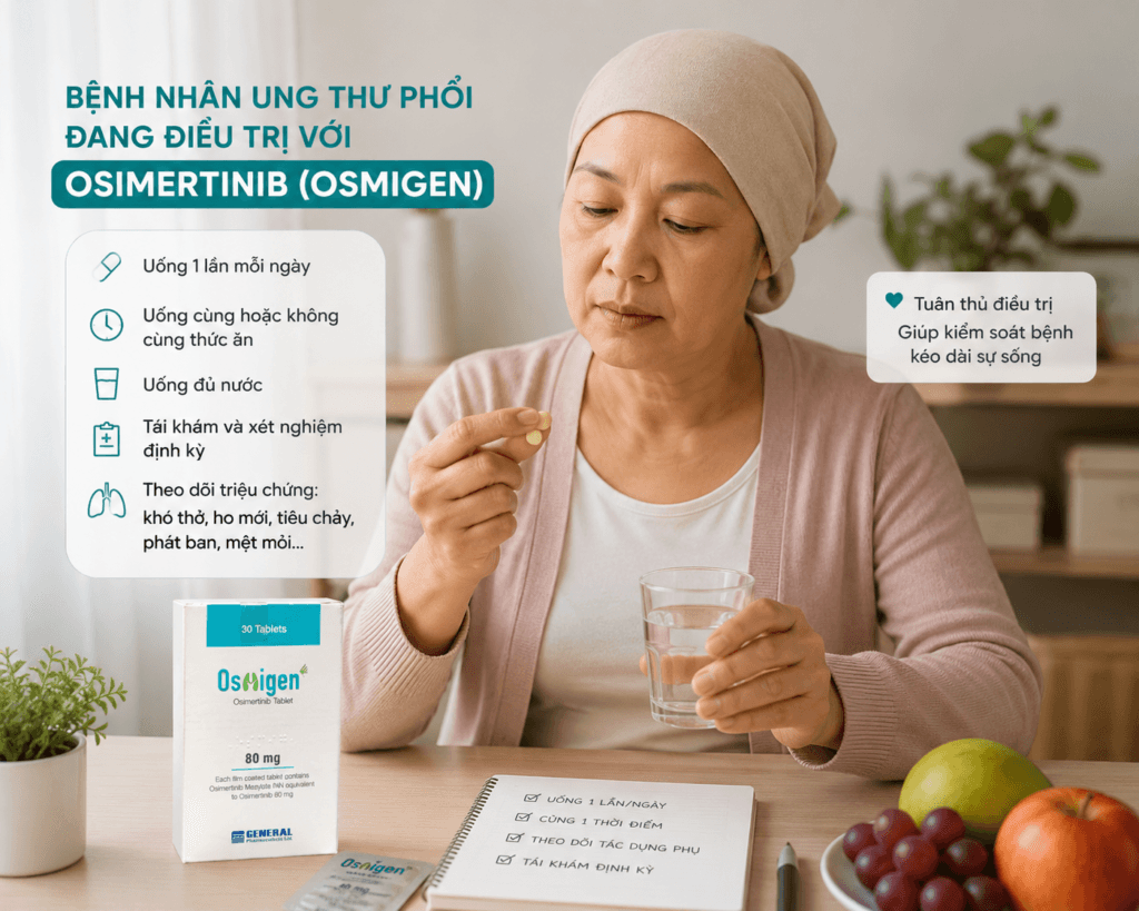 Sử dụng thuốc Osmigen đúng cách