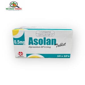 Thuốc Asolan 0.5mg mua ở đâu giá bao nhiêu?