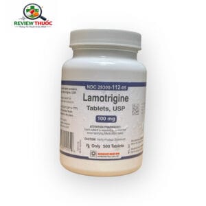 Thuốc Lamotrigine 100mg chai 500 viên mua ở đâu giá bao nhiêu?
