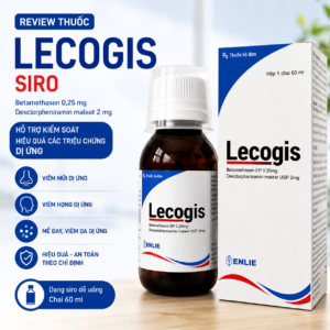 Lecogis siro điều trị dị ứng